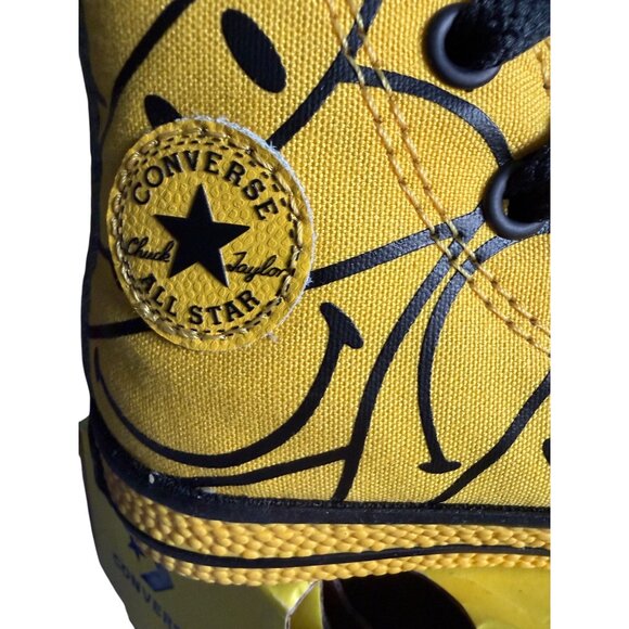 Converse × Chinatown Market Smiley Face High-Top Sneakers Toddler 7 New With Box - Picture 12 of 16
